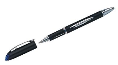 Uni-ball roller Jetstream blauw, schrijfbreedte 0,45 mm, medium schrift, schrijfpunt 1 mm, zwarte rubb... Uni-ball roller Jetstream blauw, schrijfbreedte 0,45 mm, medium schrift, schrijfpunt 1 mm, zwarte rubb...