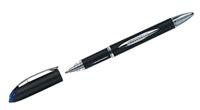 Uni-ball roller Jetstream blauw, schrijfbreedte 0,45 mm, medium schrift, schrijfpunt 1 mm, zwarte rubb... - thumbnail