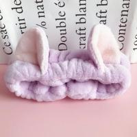 Schattig elastische kat oren hoofdbanden vrouwen meisjes make-up gezicht wassen hoofdband hairdo gezichtsmasker Headwrap Hairband haartoebehoren (paar - thumbnail
