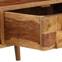 Salontafel 110x50x37 cm sheeshamhout met honing afwerking - thumbnail