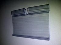 Scanhoes 39x80mm transp voor draadmand - thumbnail