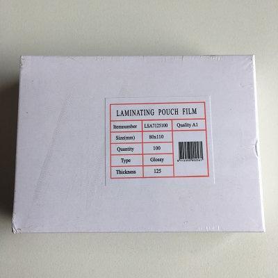 Lamineerhoes 80x111 mm/A7 125 micr 100st Lamineerhoes 80x111 mm/A7 125 micr 100st