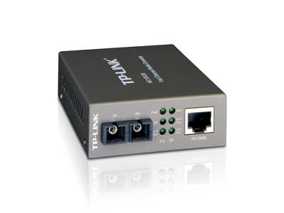 TP-LINK MC100CM Netwerk mediaconverter LAN, SC Simplex 100 MBit/s TP-LINK MC100CM Netwerk mediaconverter LAN, SC Simplex 100 MBit/s