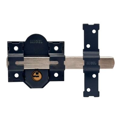 Veiligheidsslot Micel crr11 86l/50 mm Staal Grijs 50 mm Plaatsen over