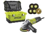 Haakse slijper Ryobi 800 W 125 mm - thumbnail