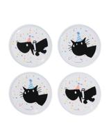 HEMA Takkie en Siepie herbruikbare borden ⌀22.5cm - 4 stuks - thumbnail