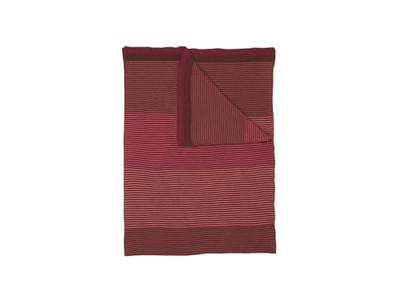 Pip Studio Pip Studio Blockstripe Throw Pink 130x170 cm