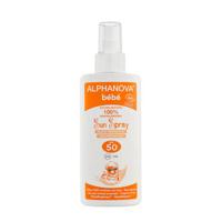 Alphanova Sun Sun bio baby sunscreen milk SPF50+ 125 Gram - thumbnail