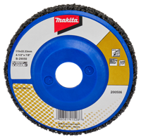 Makita Accessoires Reinigingsschijf 115mm zwart - B-29050 B-29050 - thumbnail