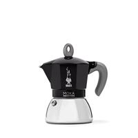 Percolator Bialetti Moka Zwart Roestvrij staal Aluminium 200 ml 4 Koppar - thumbnail
