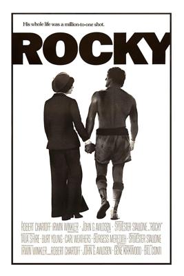 Poster - Rocky, 1976 Amerikaanse sport drama film, Originele Filmposter, Premium Print, Professioneel Fotopapier