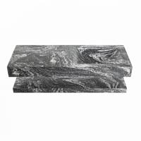 MONDIAZ ALAN-DLUX 120cm planchet Lava. Vrijhangende wastafel CLOUD rechts 1 kraangat, kleur Lava. - thumbnail