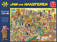 Jan Van Haasteren legpuzzel - het bejaardentehuis, 1500st. - thumbnail
