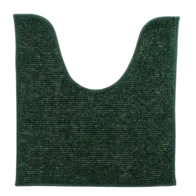 WC mat groen polyester 45 x 50 cm | 6 stuks