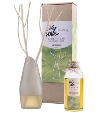 We Love The Planet Diffuser 'Light Lemongrass' - 200 ml We Love The Planet Diffuser 'Light Lemongrass' - 200 ml