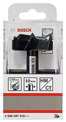 Bosch Accessories 2608597618 Forstnerboor 50 mm Gezamenlijke lengte 90 mm Cilinderschacht 1 stuk(s) Bosch Accessories 2608597618 Forstnerboor 50 mm Gezamenlijke lengte 90 mm Cilinderschacht 1 stuk(s)