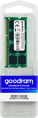 Goodram 4GB DDR3 PC3-12800 geheugenmodule 1600 MHz - thumbnail