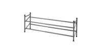 Storage Solutions schoenenrek met 2 lagen (61,5-115)x23x38 cm - thumbnail