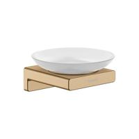 Hansgrohe Addstoris zeephouder met schaal brushed bronze 41746140 - thumbnail