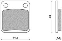 Newfren Remblokset fd0080 - thumbnail