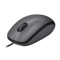 Logitech M100 Muis Kabelgebonden Optisch Zwart 3 Toetsen 1000 dpi - thumbnail