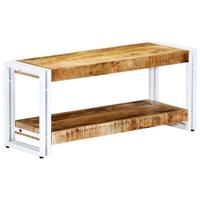 Tv-meubel 90x30x40 cm massief mangohout - thumbnail