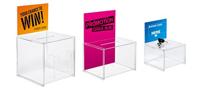 Sigel Actiebox met gleuf en extra vak VA152 Transparant (b x h x d) 210 x 368 x 210 mm 1 stuk(s) - thumbnail