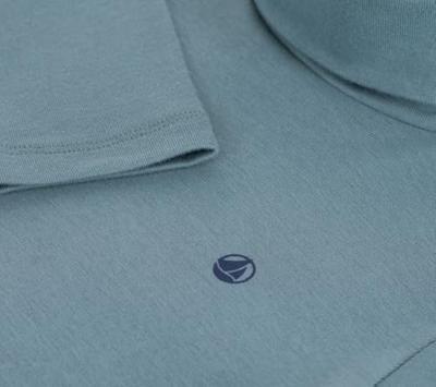 Onder-sweater voor kinderen van effen katoen PETIT BATEAU