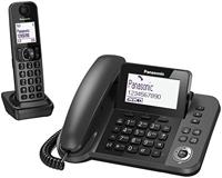 Huistelefoon Panasonic KX-TGF310 Wit Zwart Grijs - thumbnail