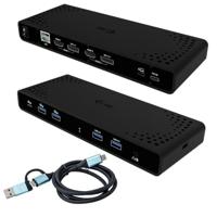 I-tec Universal Dual 4K Display Docking Station + Power Delivery 85W - thumbnail