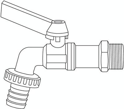 Gardena Kogel-uitloopventiel 3/4" - 7333-20 - 7333-20 - thumbnail