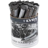 Lyra Wateroplosbaar grafiet potlood, l: 6,5 cm, 24 stuk/ 1 doos - thumbnail