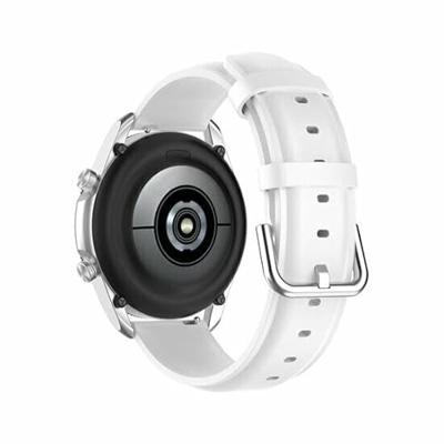 Garmin Venu 2 & 3 - Classic leren bandje - Wit Garmin Venu 2 & 3 - Classic leren bandje - Wit