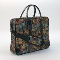 Shiny Shadow Laptop Bag Lureaux - Handgemaakte Nette Schoenen Voor Heren - thumbnail