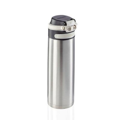 Leifheit 03272 reisdrinkbeker 600 ml Zilver Roestvrijstaal
