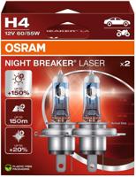 OSRAM koplamp "night breaker laser" night breaker laser h4 set/paar - thumbnail