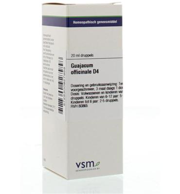 VSM Guajacum officinale D4 (20 ml)