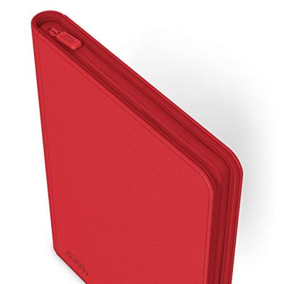 Ultimate Guard Zipfolio 360 18-Pocket Xenoskin - Red