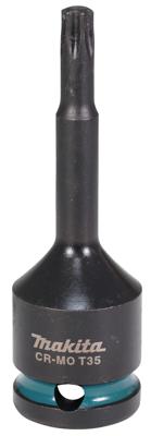 Makita Accessoires Slagschroefbit T35x78mm Impact Black 1/2" VK - E-19803