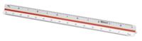 Westcott schaallat, 30 cm, 1:2,5; 1:5, 1:10; 1:20; 1:50 en 1:100 - thumbnail