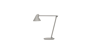 Louis Poulsen NJP Tafellamp met voet - 2700K - Lichtgrijs