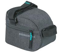 Basil city dubbele fietstas mik, zwart - thumbnail