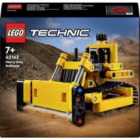 LEGO 42163 Technic Bulldozer, constructiespeelgoed voor kinderen, graafmachinevoertuig - thumbnail