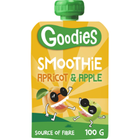 Goodies Knijpfruit Smoothie Abrikoos & Appel 100 g bij Jumbo - thumbnail