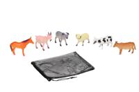 Dierenspeelset boerderijdieren 6st - thumbnail