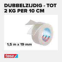 tesa 55743-00001-02 Montagetape tesa Powerbond Transparant (l x b) 1.5 m x 19 mm 1 stuk(s) - thumbnail