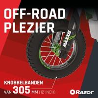 Razor Dirt Rocket SX350 McGrath elektrische scooter 1 zitplaats(en) 22 km/h Zwart, Groen, Grijs, Wit - thumbnail