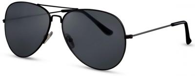 CWI zonnebril unisex piloot zwart (CWI2103) CWI zonnebril unisex piloot zwart (CWI2103)