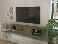 Tv-meubel IBARAK 1 deur oude eik - thumbnail