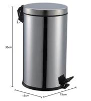 Afvalemmer BWS Suki 5L - thumbnail